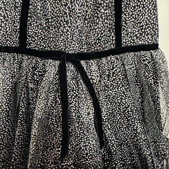 ModCloth x Collectif Stun&Done Florence Swing Dress Black and Silver US16 - Picture 4 of 10